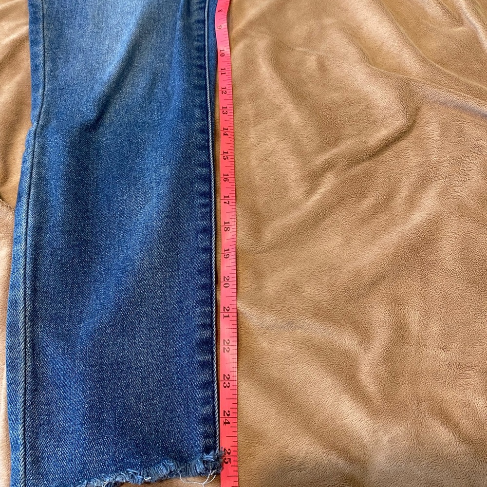 Wit & Wisdom Blue Straight Leg Jeans - Picture 7 of 8